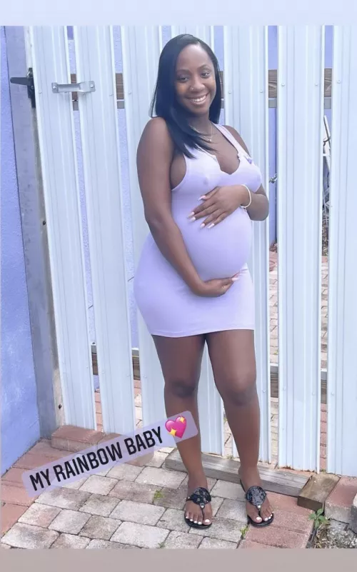 Iβm ready to pop!π₯