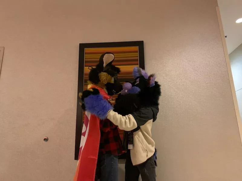 I'm so happy I finally got to meet this dork in person for the first time! I love him so much 💜