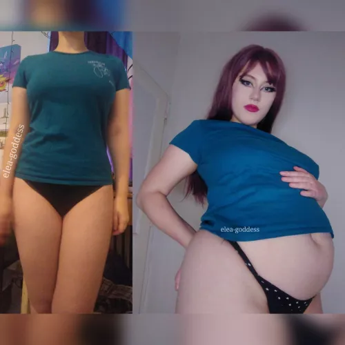 I'm so nervous about meeting my extended family for Christmas. I was a little chubby last time they saw me, now I waddle with a fat gut sticking out 😳