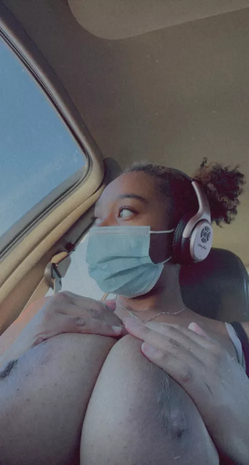 Im sooooo bad…I pulled my tits out at the light for you to suck them