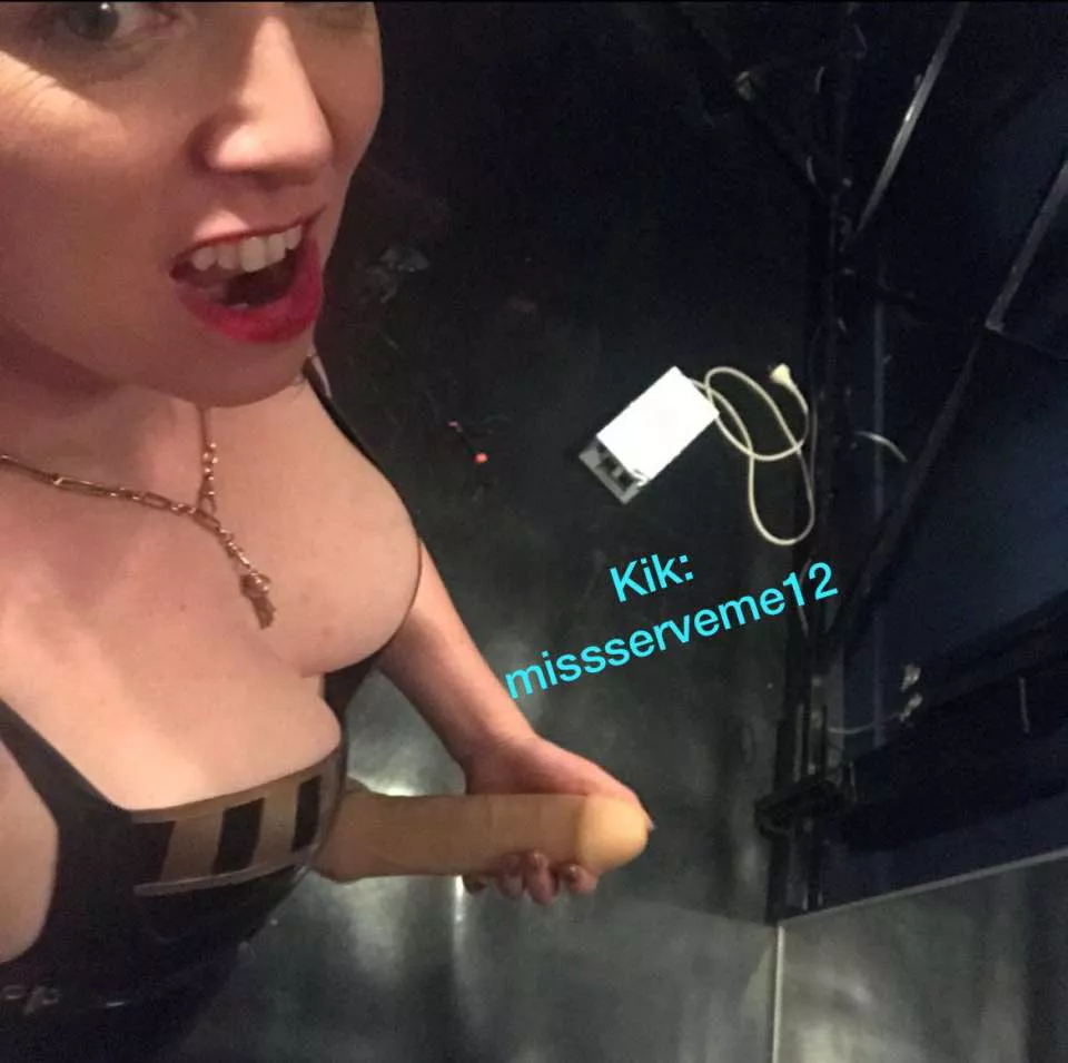 I’m sure you’ll lick my cock filling you up I bet your holes gonna be so sore after I’m done with you kiik missserveme12