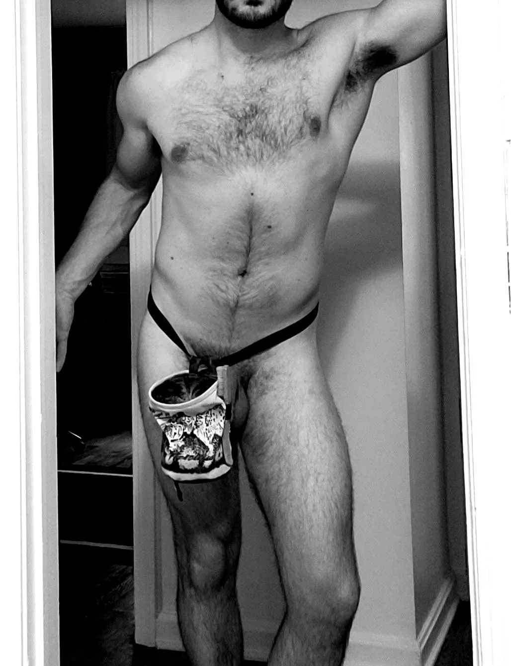 I(m) waiting for someone to move this chalk bag I(m) waiting for someone to move this chalk bag