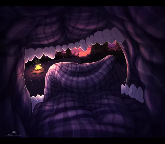 {Image} Milo's Maw by Charu [oral][soft][willing]