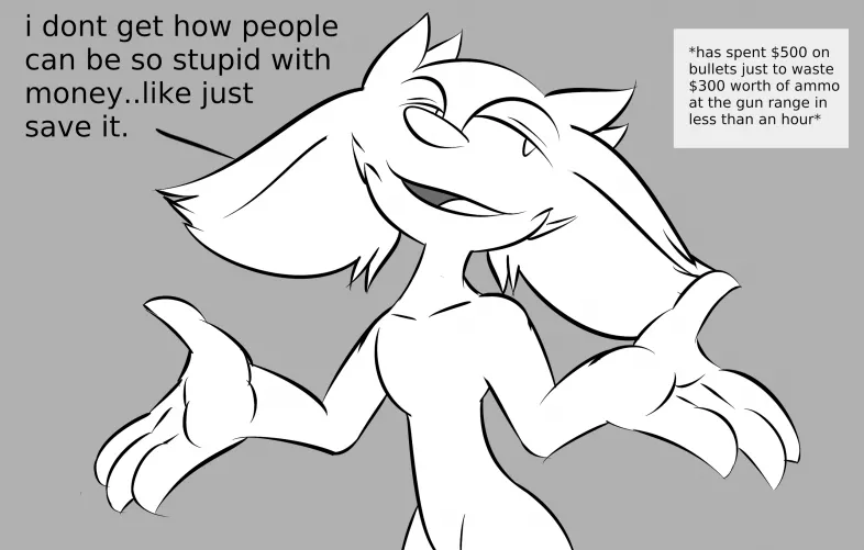 Imagine being bad with money-artwork by me