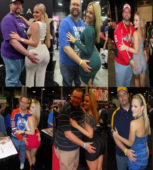 Imagine going to every convention Alexis Texas is at and grabbing her fat ass every once in a while…luckiest bastard