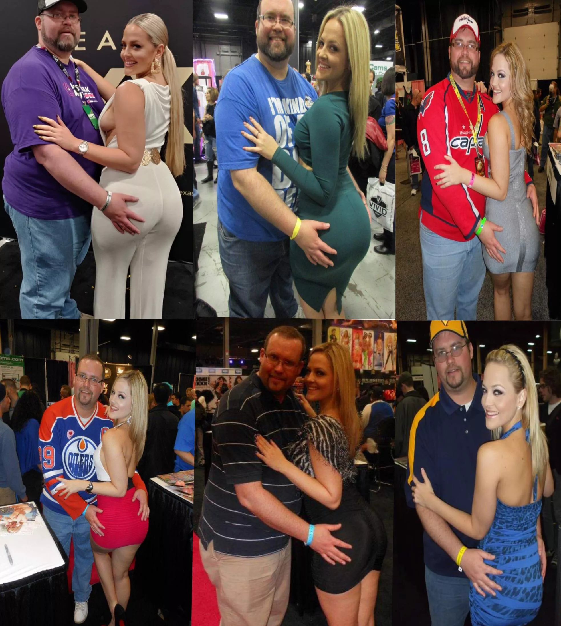 Imagine going to every convention Alexis Texas is at and grabbing her fat ass every once in a while…luckiest bastard