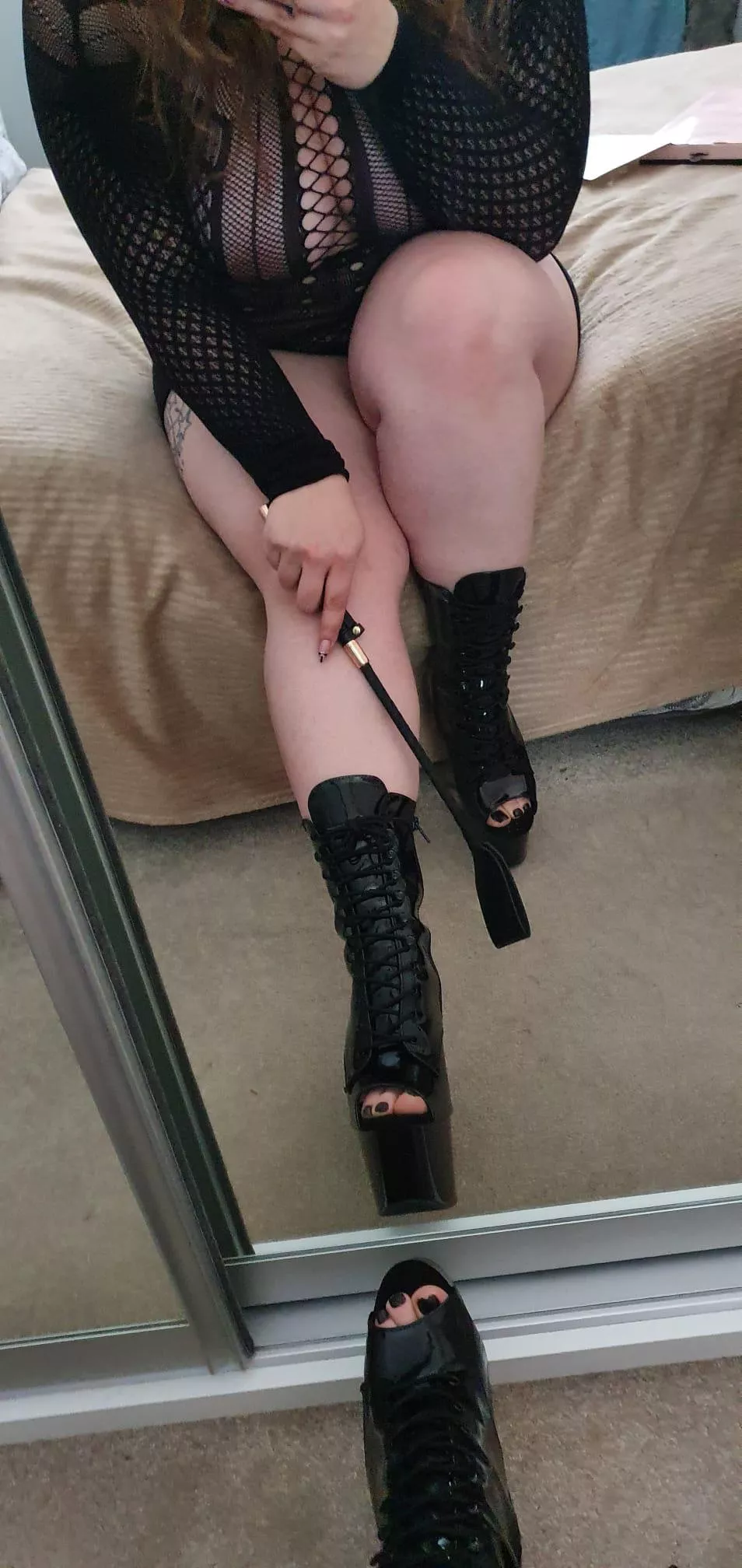 Impact play with puppy tomorrow, how many strikes should I give his ass?