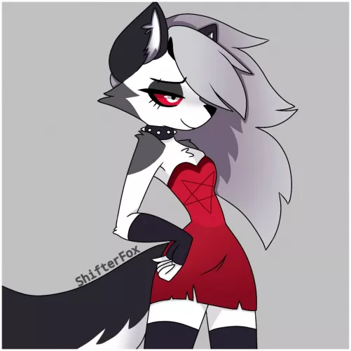 🐺 in a Little Red Dress (ShifterFoxx)