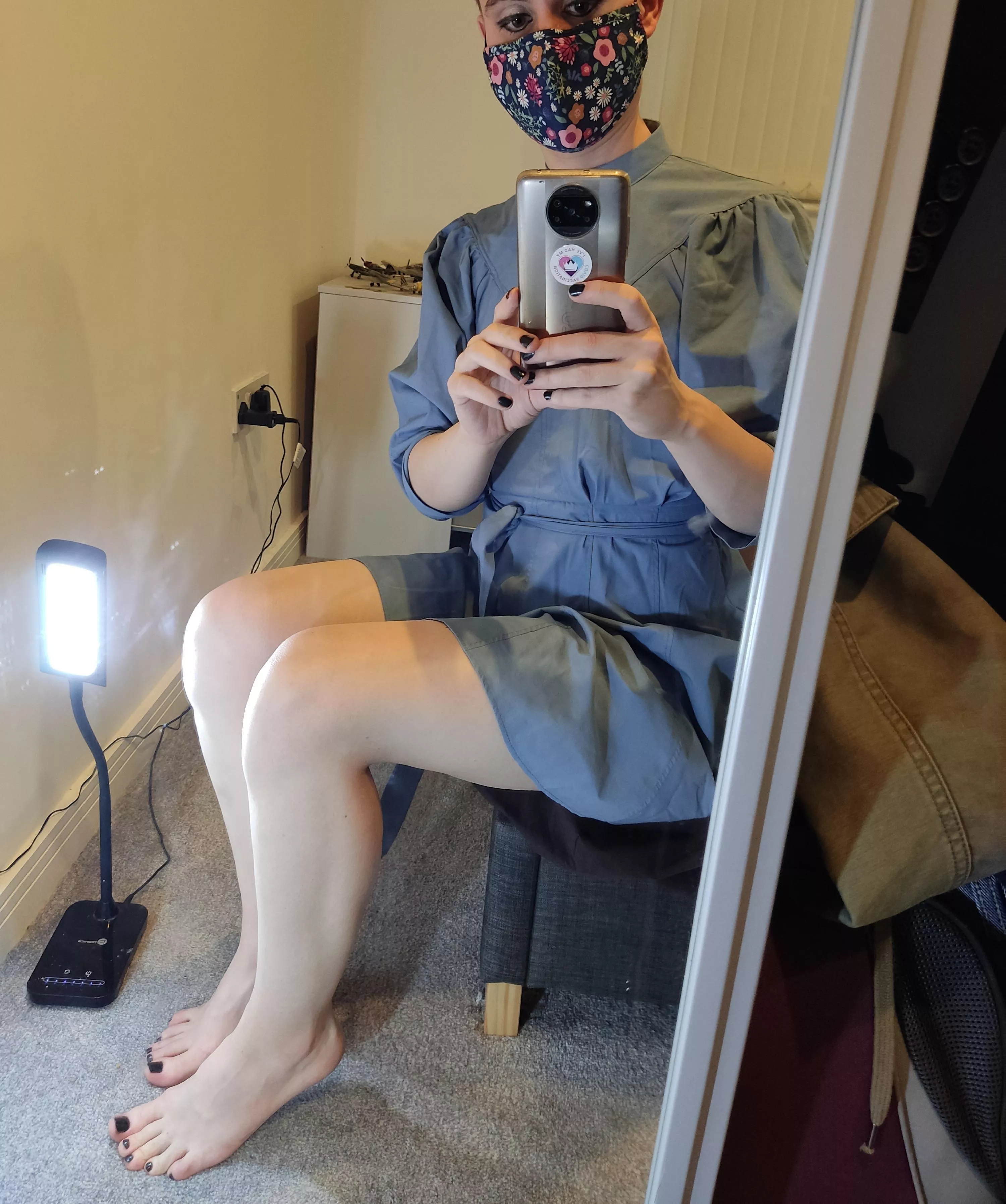 In desperate need of a massage -- start at the legs and work your way down 😘