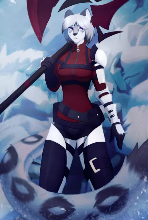 In frozen lands | Art by me