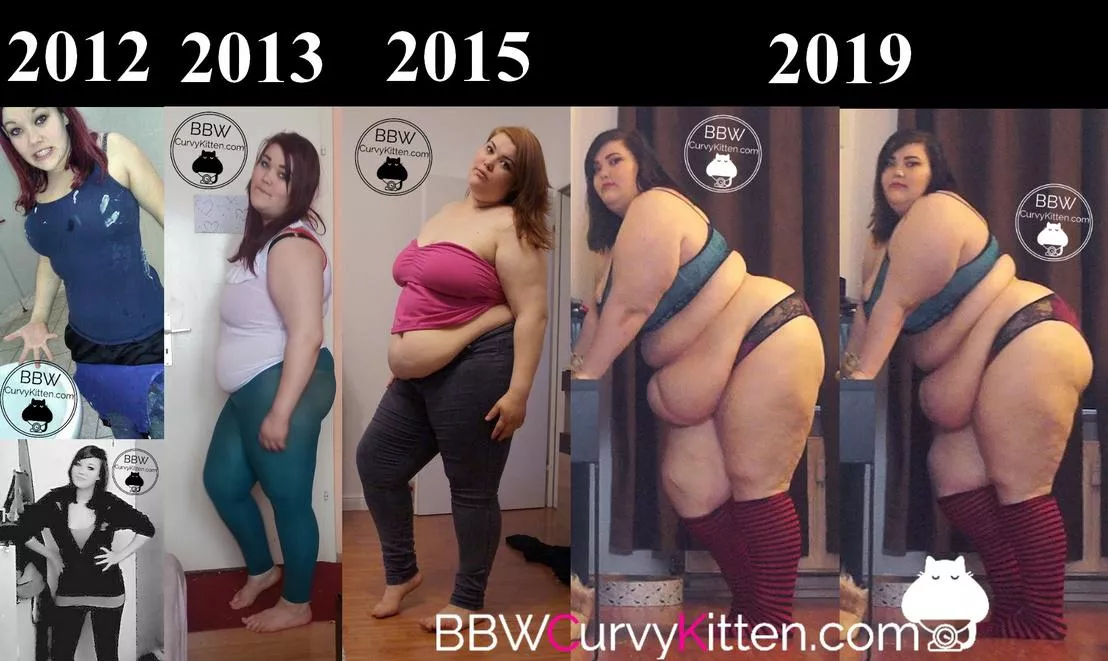 In just a couple of years she became massive... In just a couple of years she became massive...