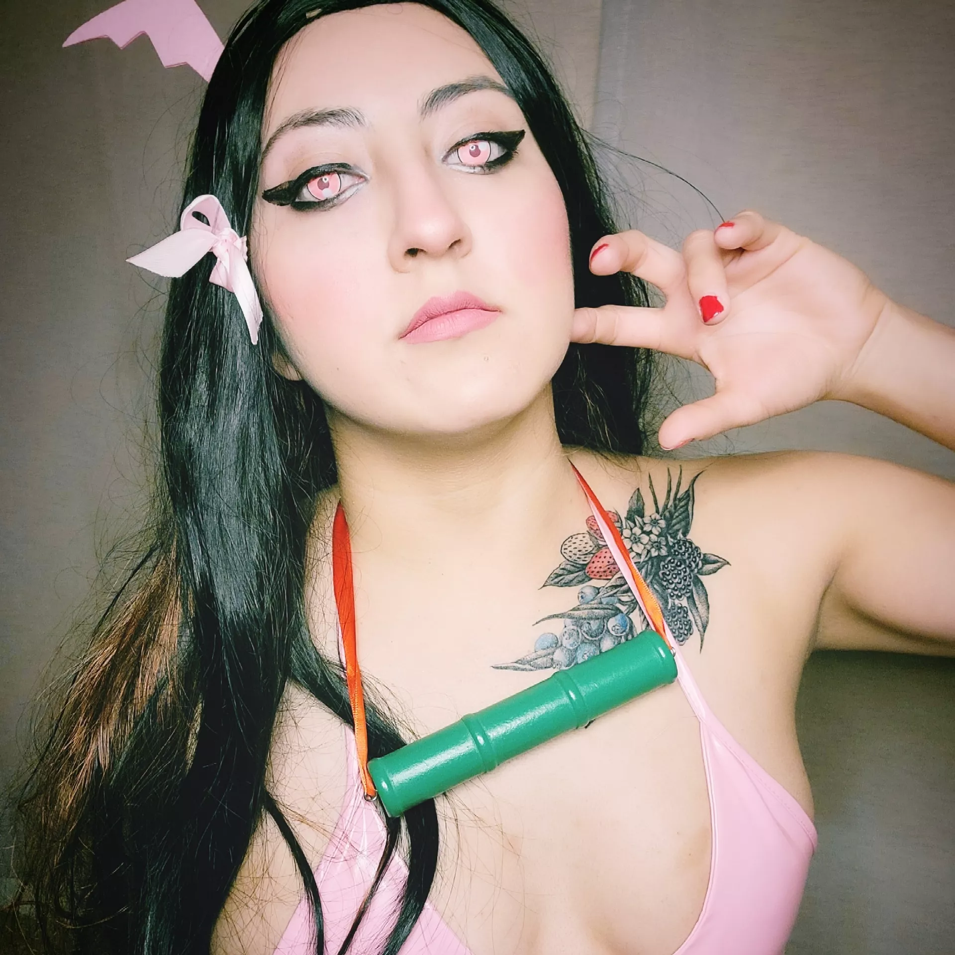 In love with this Nezuko cosplay I did In love with this Nezuko cosplay I did