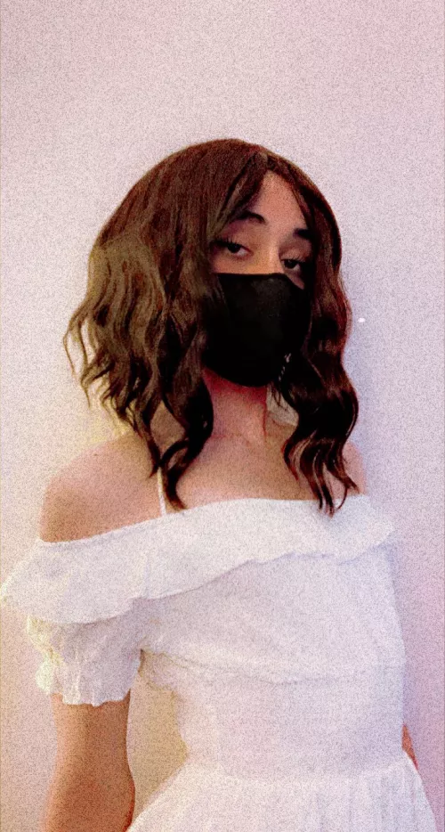 In my silly little dress taking my silly little pictures