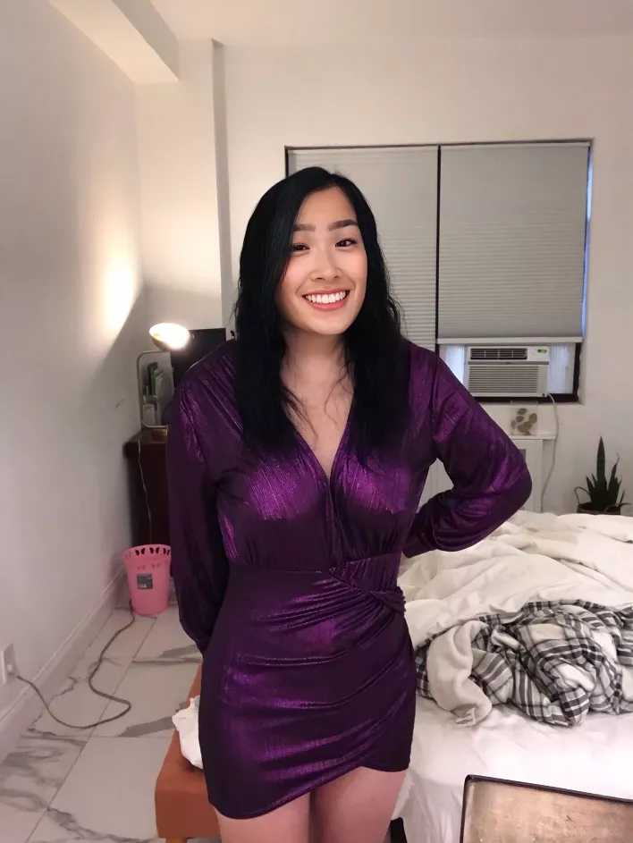 in purple 💞