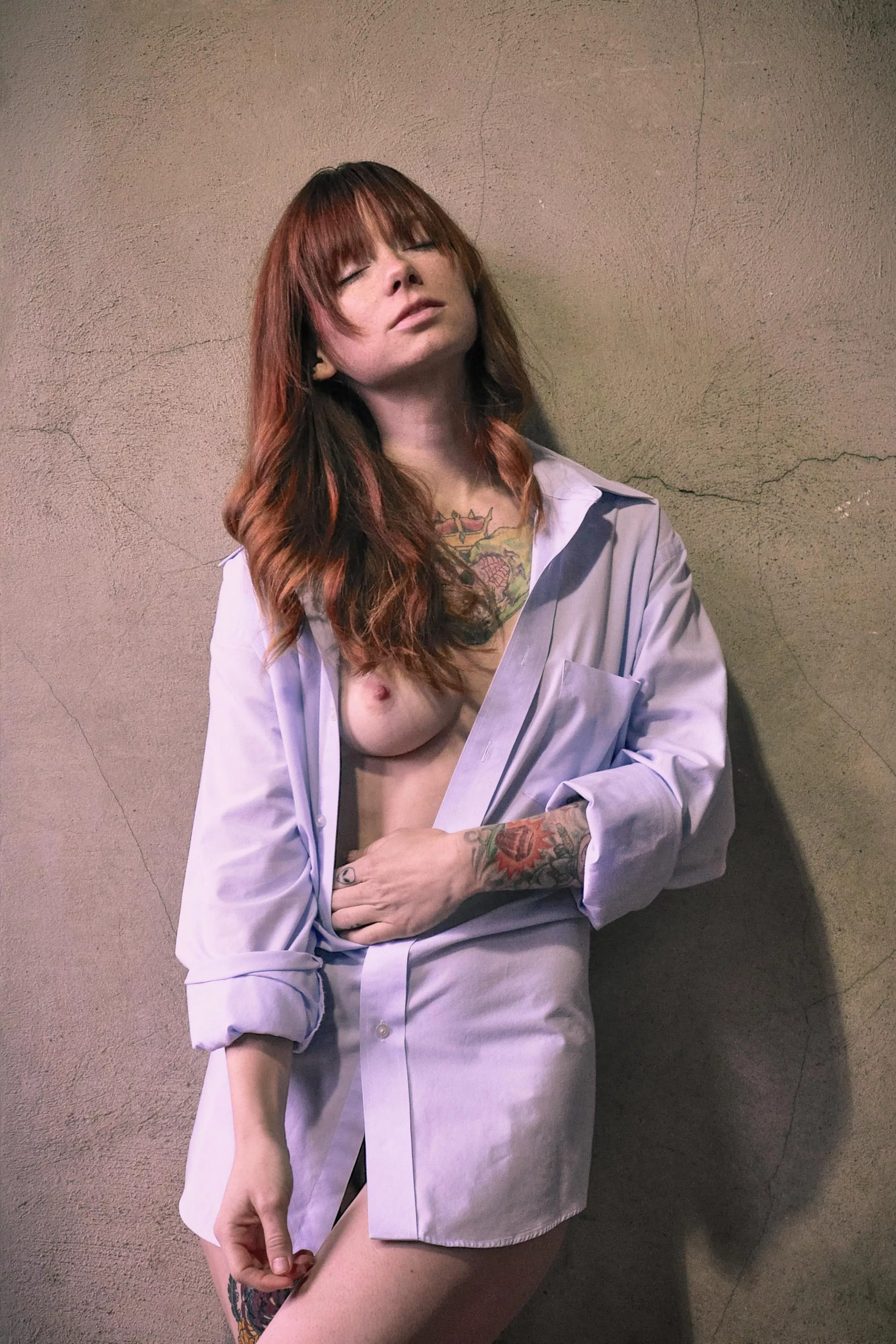 In the blue shirt, Hattie by Todd Stringer