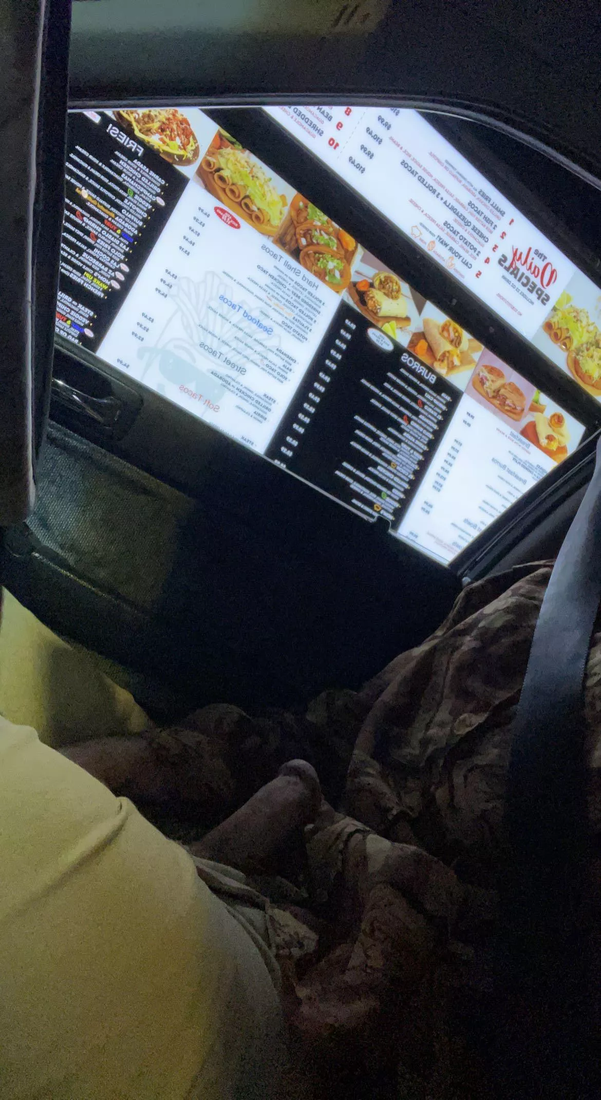 In the drive through, who’s hungry ?