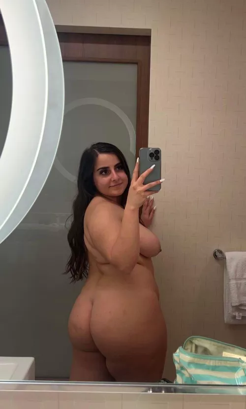 in the hotel room waiting for you