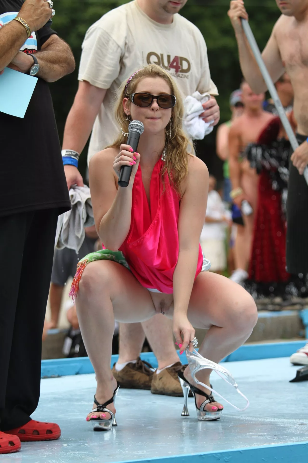 In the middle of everyone