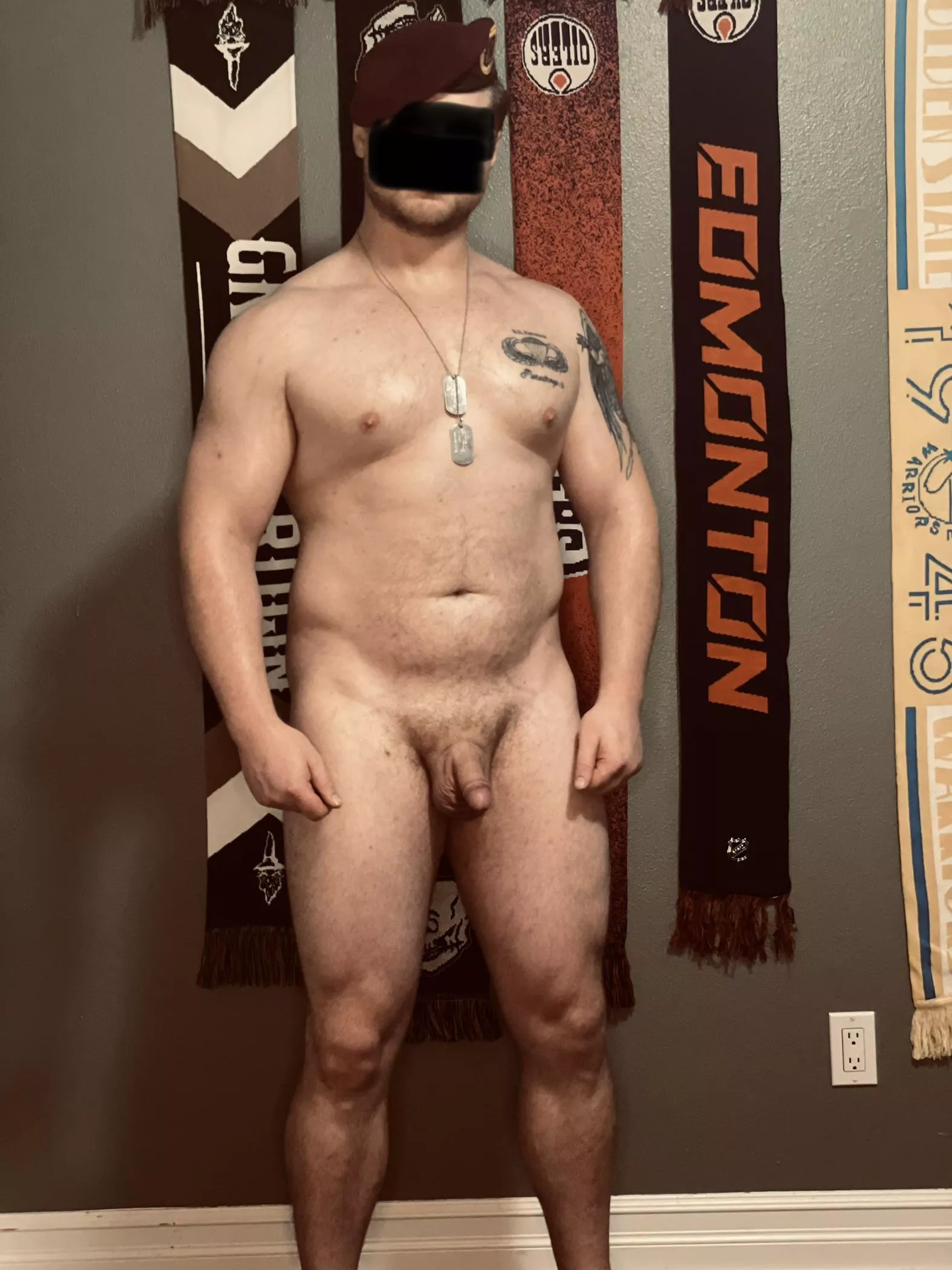 In the spirit of Vets day, here I am in my beret. Does it still fit?