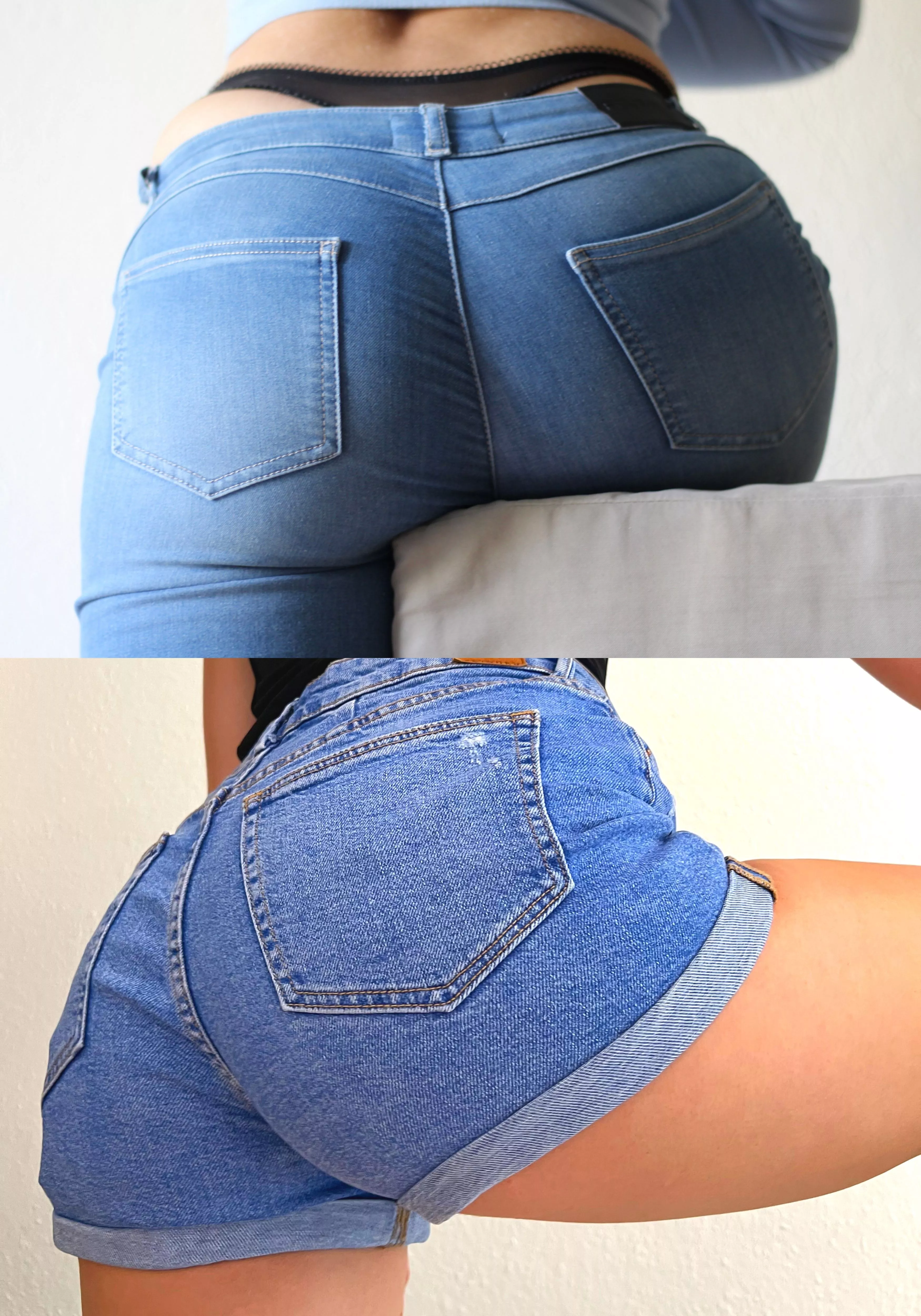 In which jeans you like my ass best 😉🍑