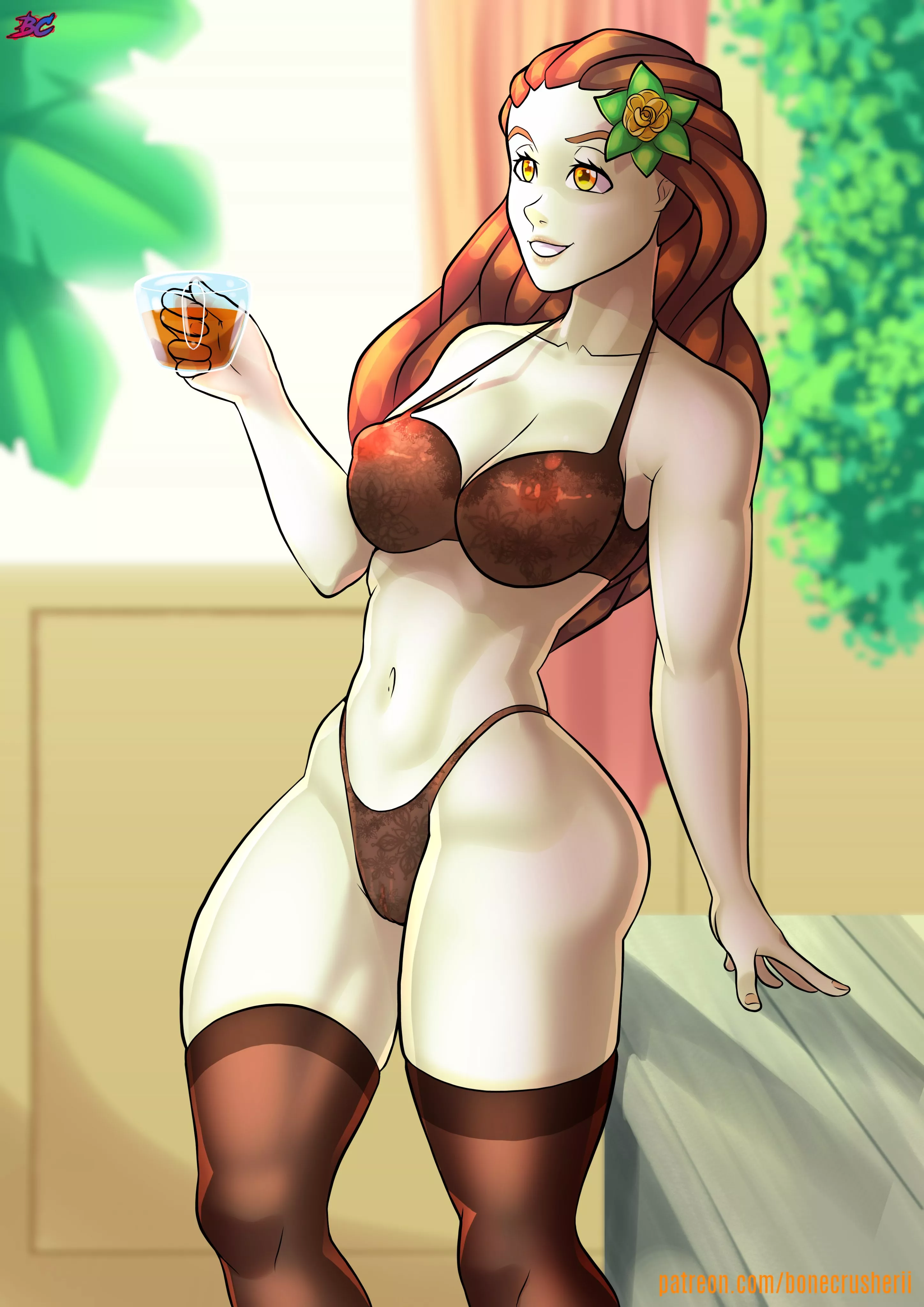 Inara enjoys tea time (BoneCrusherII)