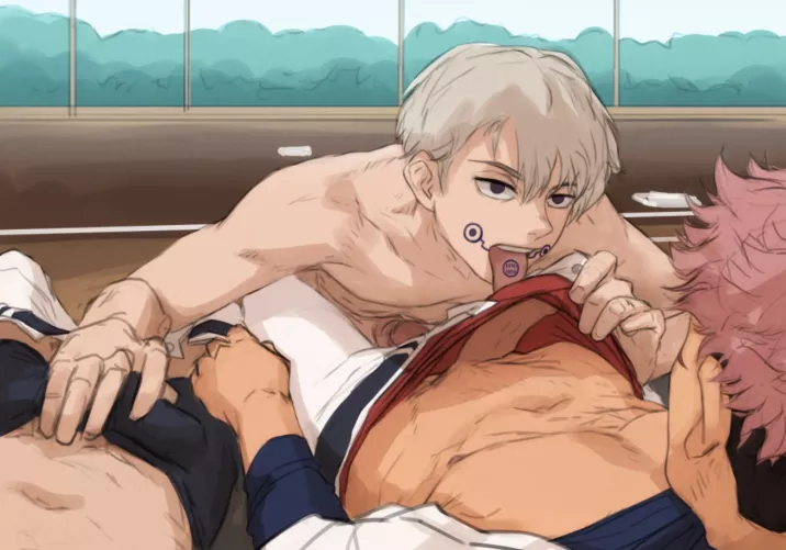 Inumaki providing some nice sportsmanship after their game(WIP from Bludwing)