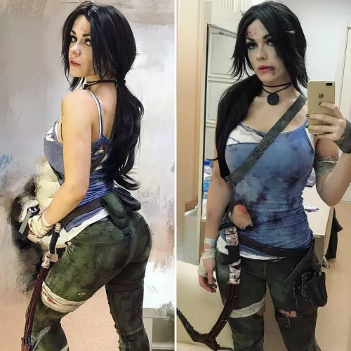 Irine Meier as Lara Croft (Tomb Raider)