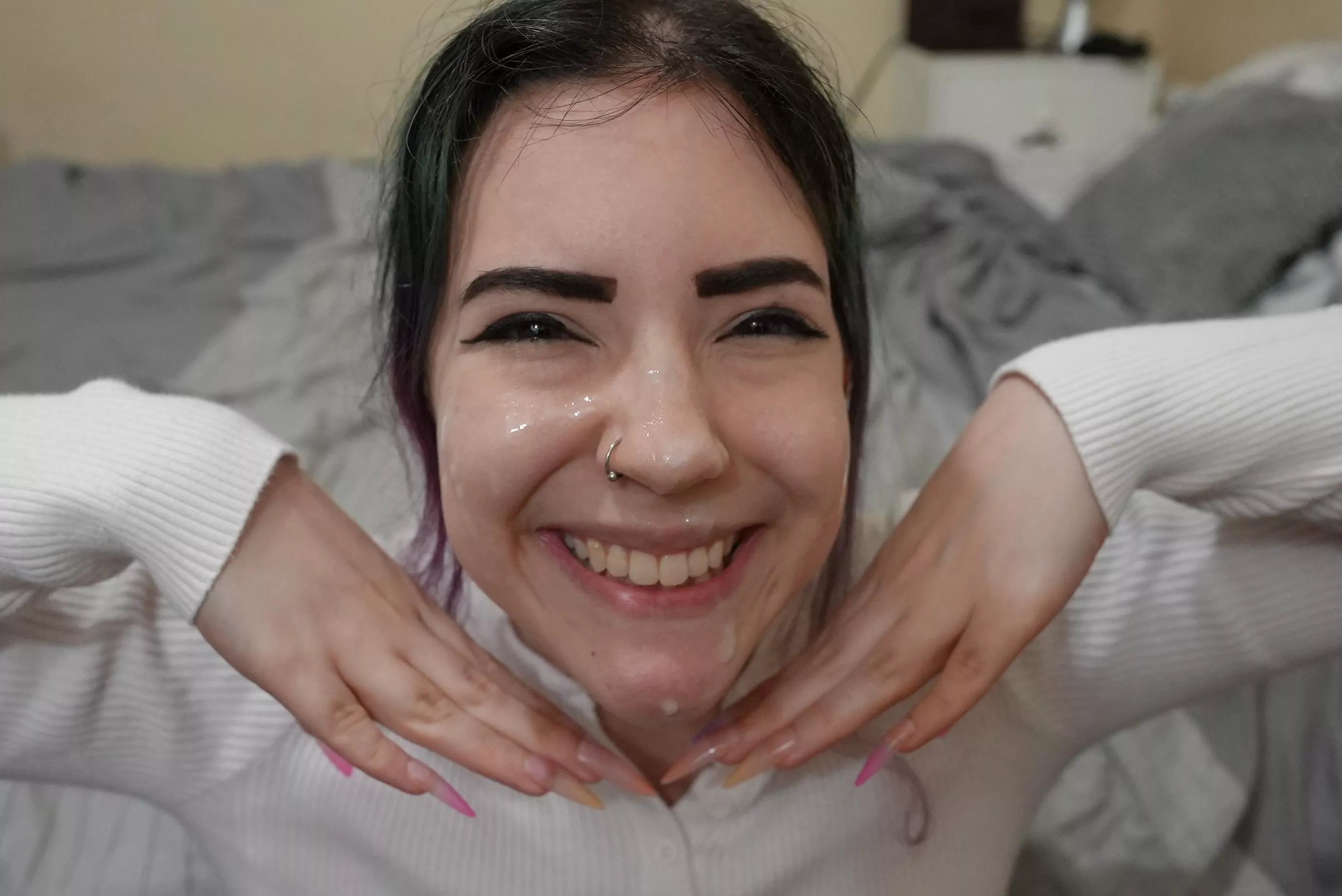 is cum really good for the skin or am I just a whore?