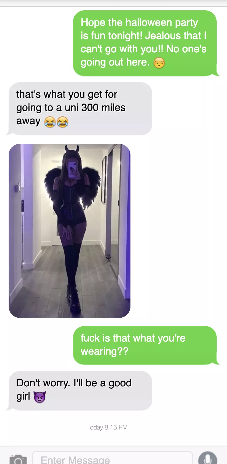 Is it possible I got cucked on halloween? Is it possible I got cucked on halloween?