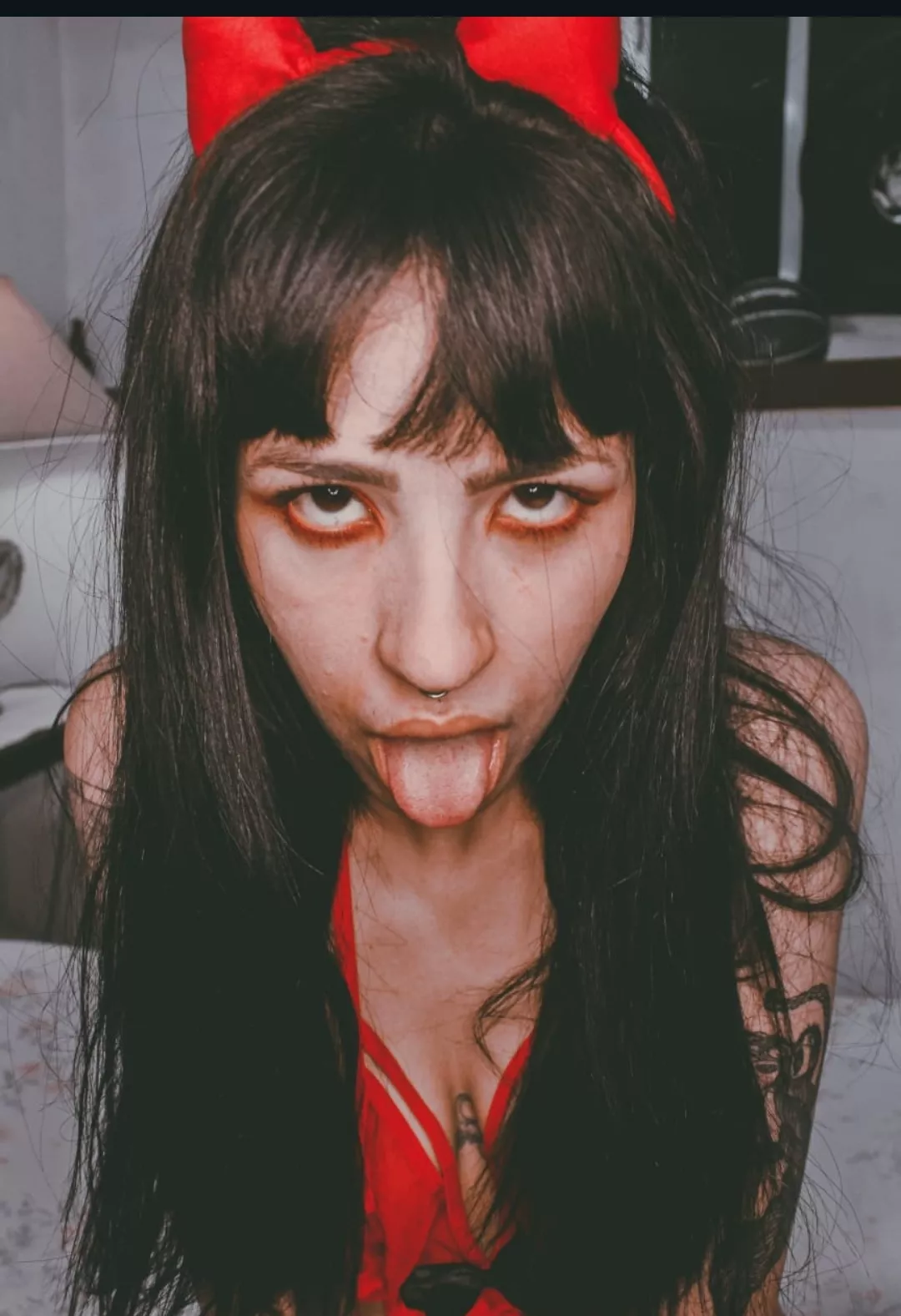 Is my horny face on point today guys?