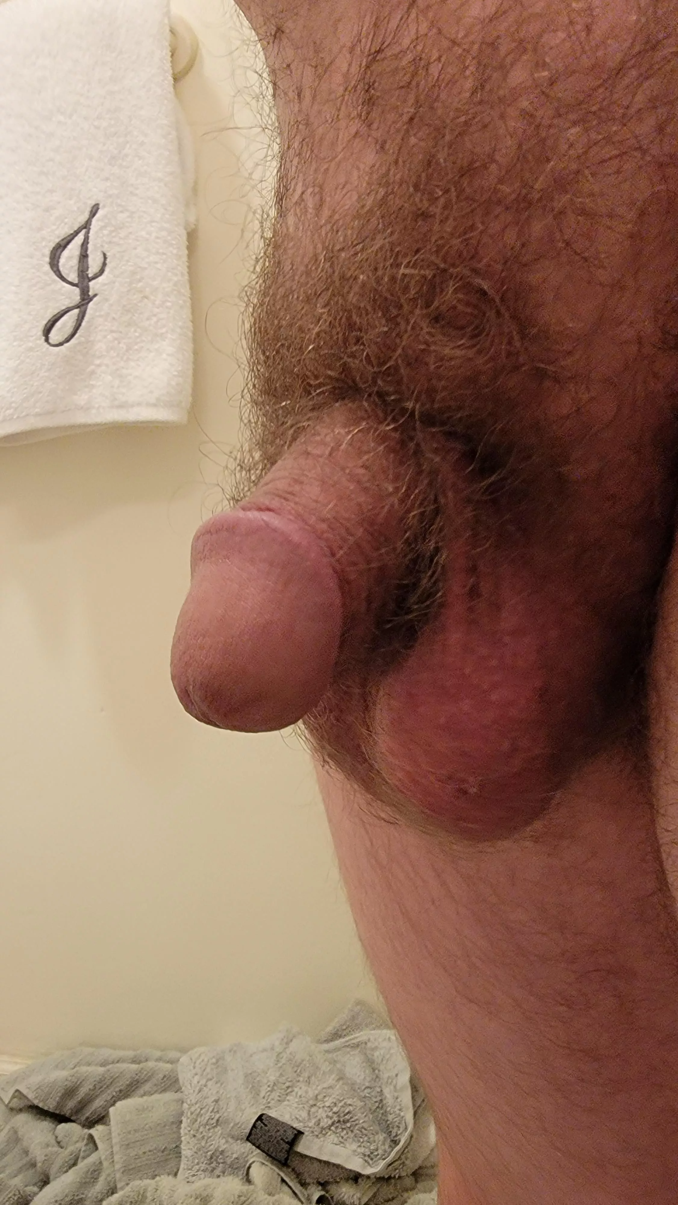 Is my softie a little small, or my balls just big?? Is my softie a little small, or my balls just big??