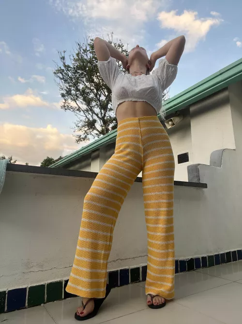 Is that a good picture for my Instagram? I just don’t know how my brother can react 😅