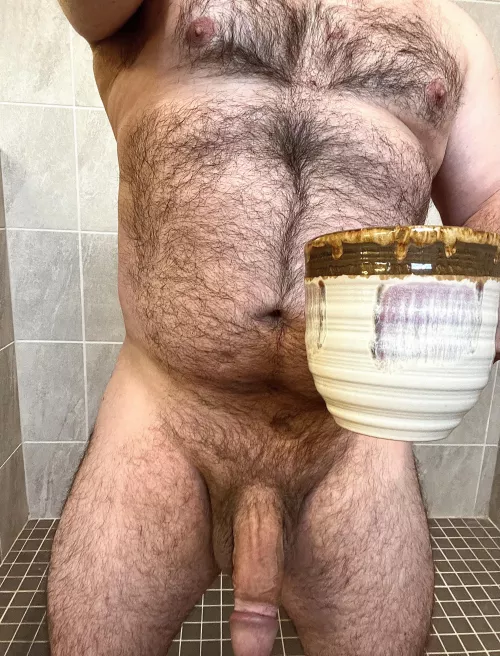 Is this shower huge or is it just me? Loving this Air BnB my company set me up in! Sadly rainy weather not great, nothing a nice shower and warm beverage canβt fix, possibly you?