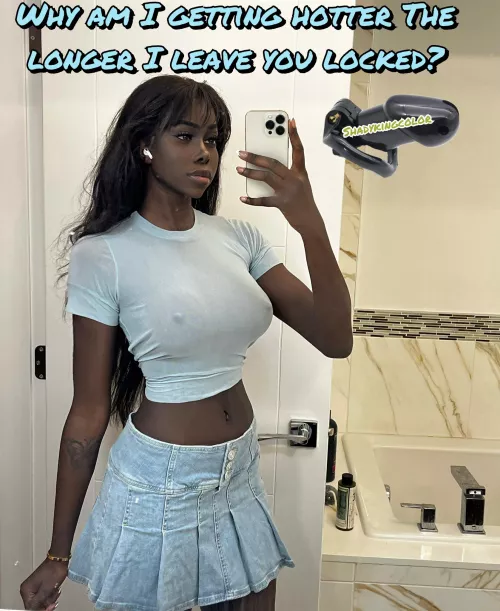 Is this why keyholders become Hotwives?