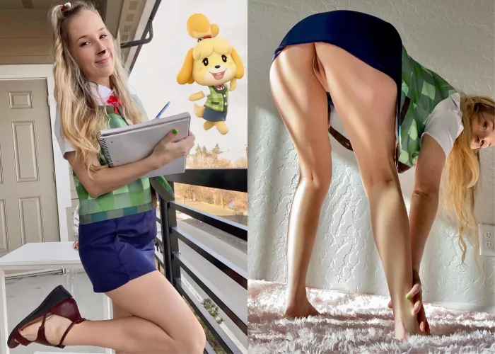 🌴 Isabelle from Animal Crossing 🌊