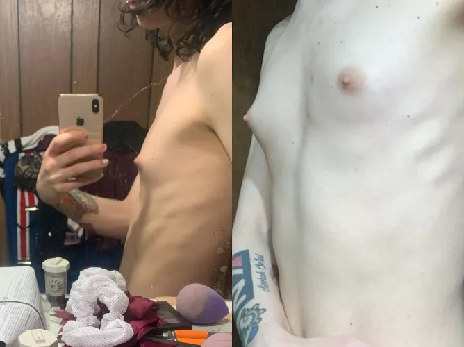 It ain’t much yet but boob is boob