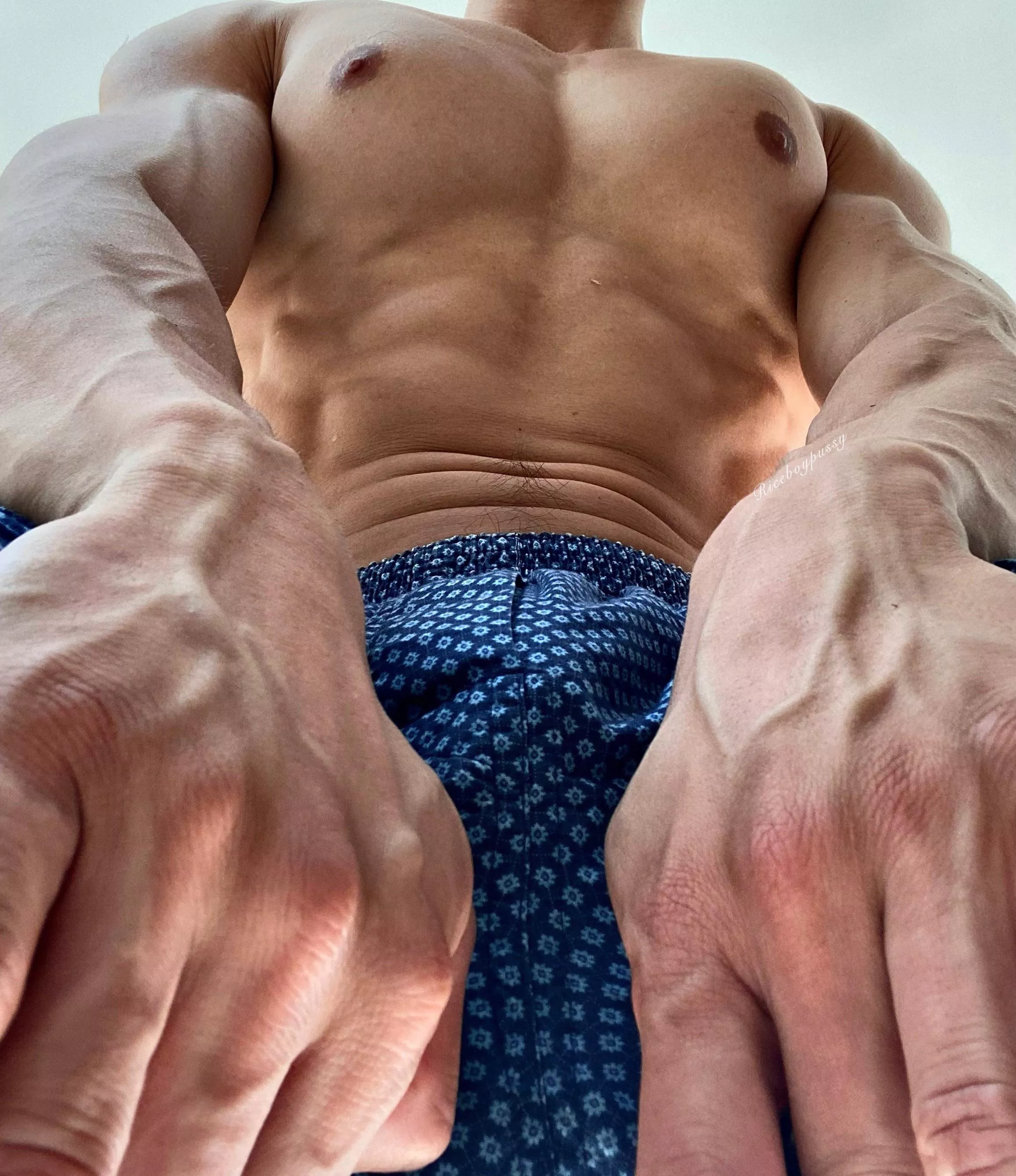 It couldn’t get more veiny than this