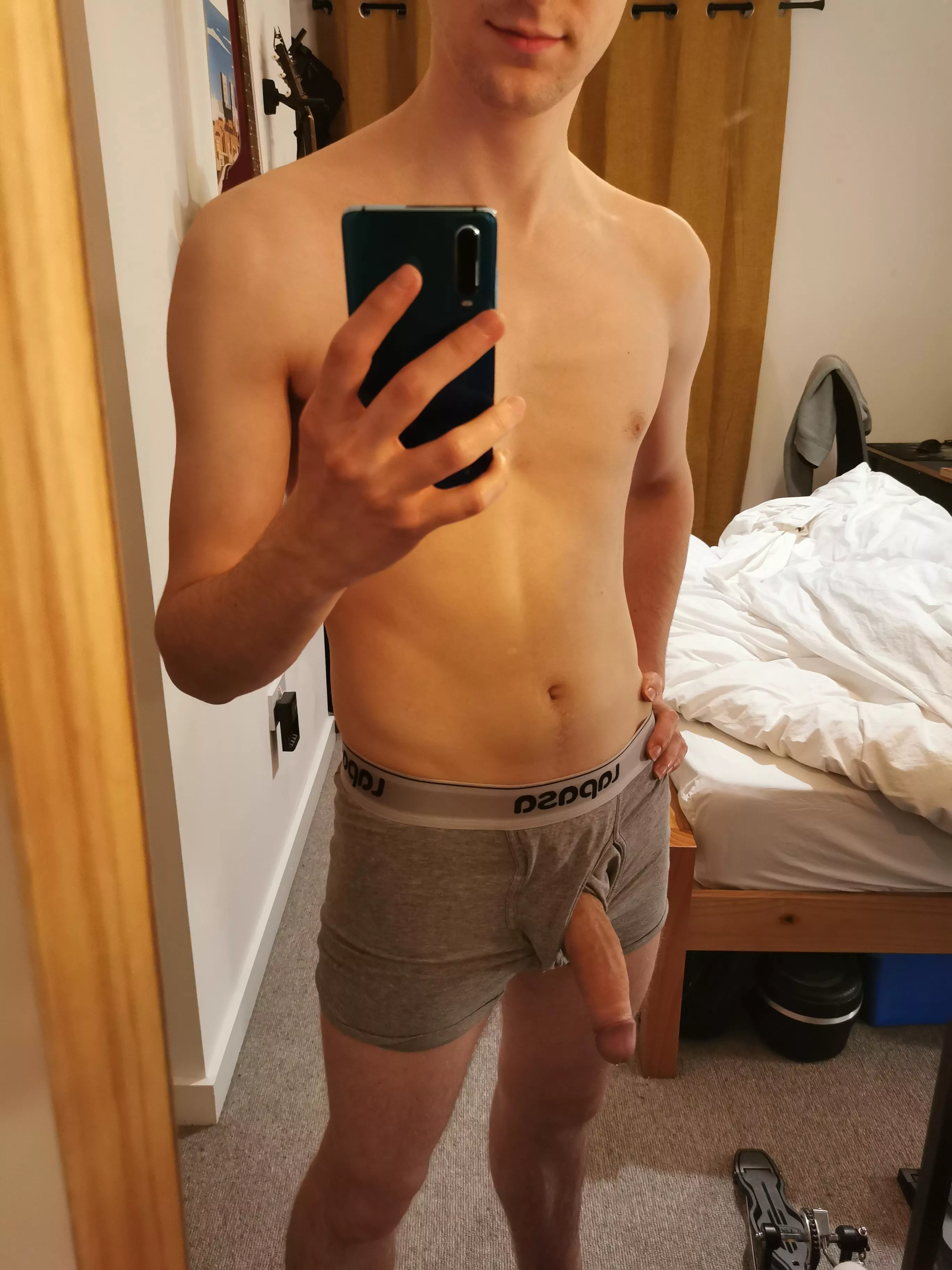 It fell out officer!