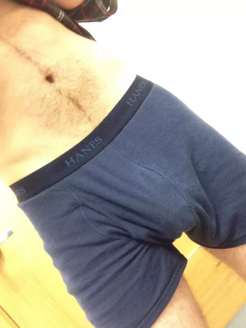 It is hard to wear tight pants.