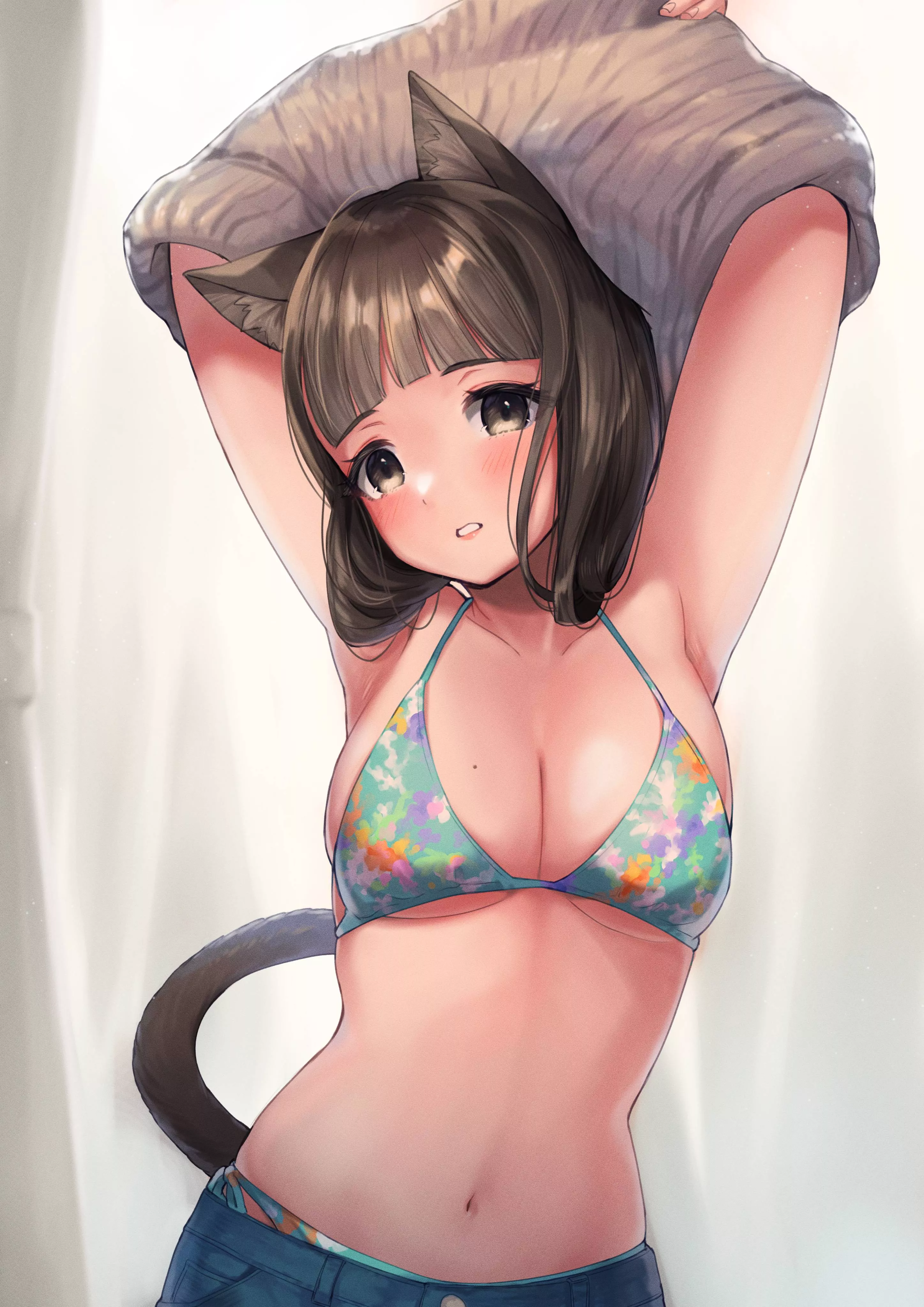 It is very hot here.