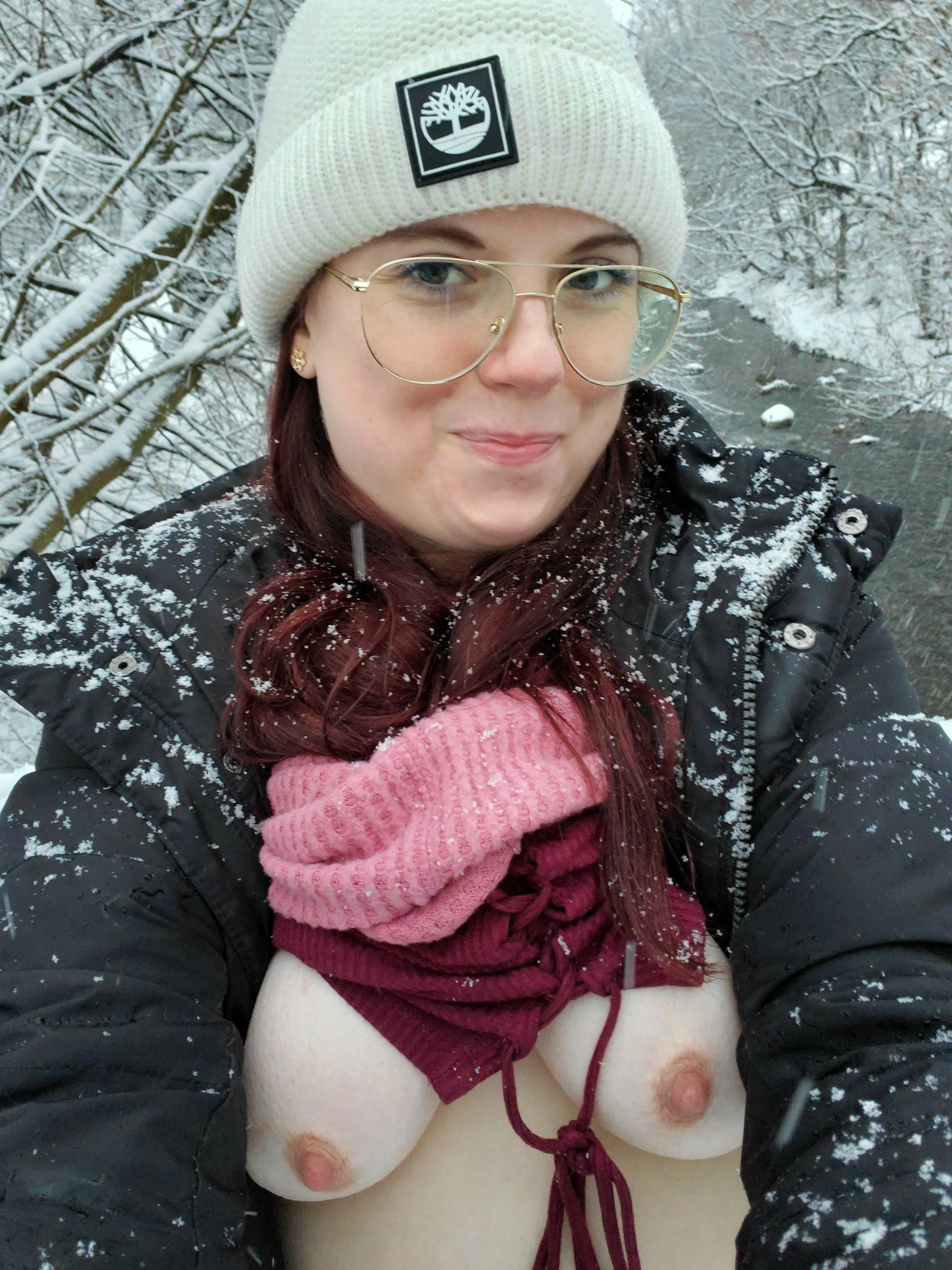 It sure did snow today It sure did snow today