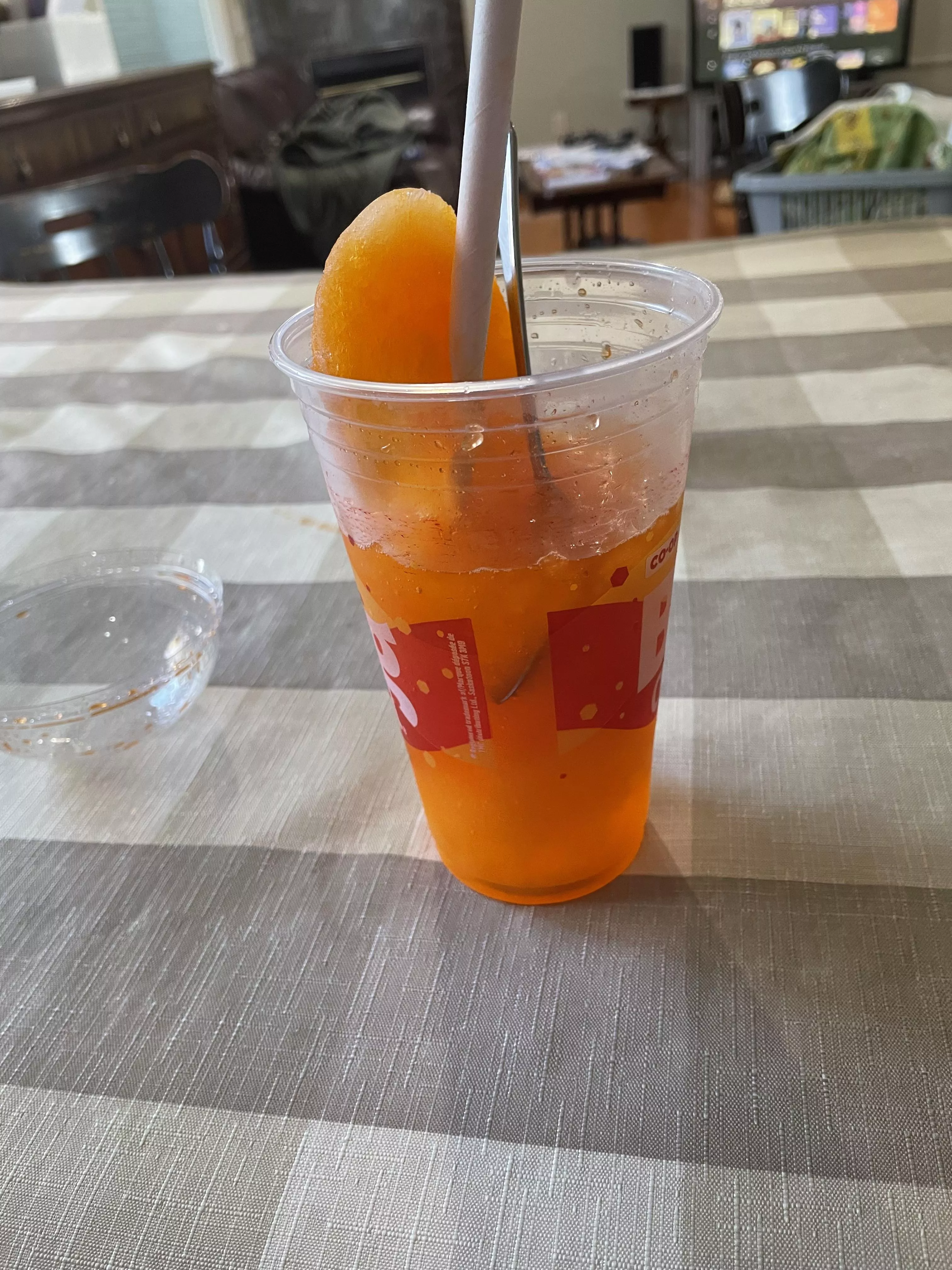 It turns out that piss is at just the right temperature to re-slush a frozen slushy. It turns out that piss is at just the right temperature to re-slush a frozen slushy.