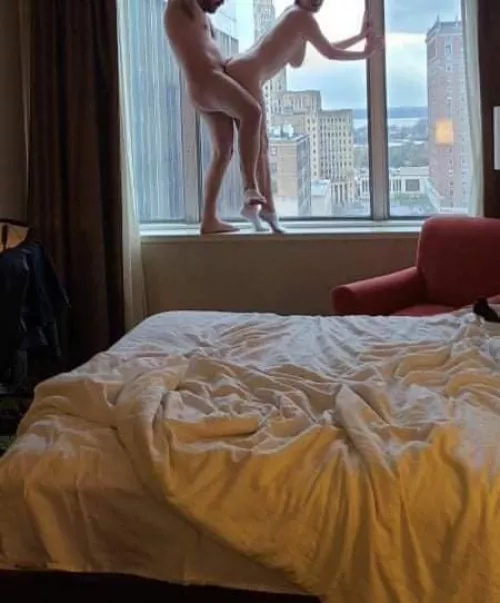 It was a great view, so we decided to make it better 😉 [F22][M27]