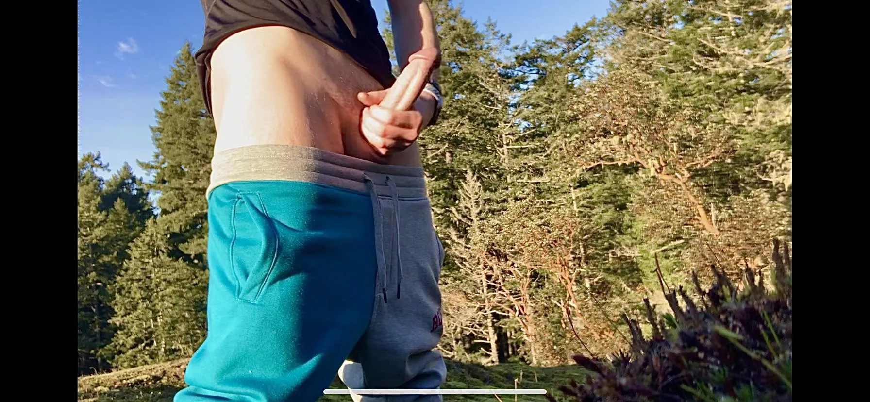 It was getting kinda sweaty during my run, had to let it breathe It was getting kinda sweaty during my run, had to let it breathe