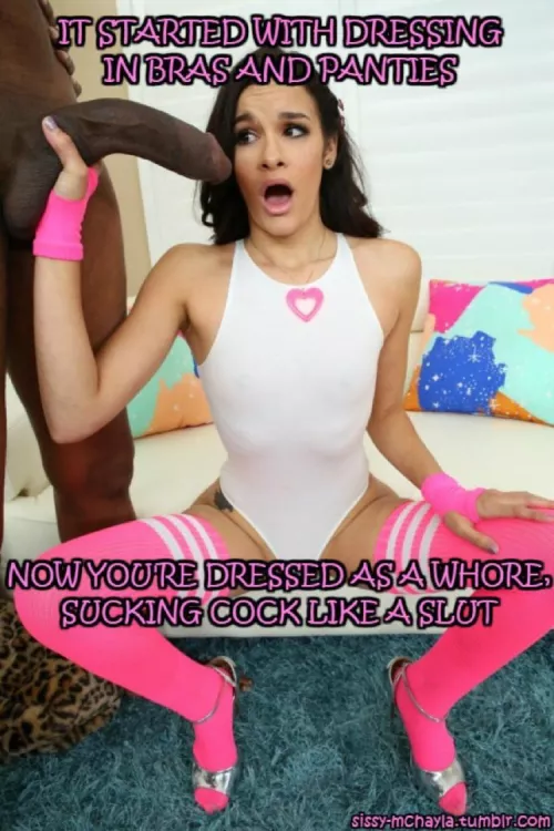 It was just a little crossdressing. How did this happen?