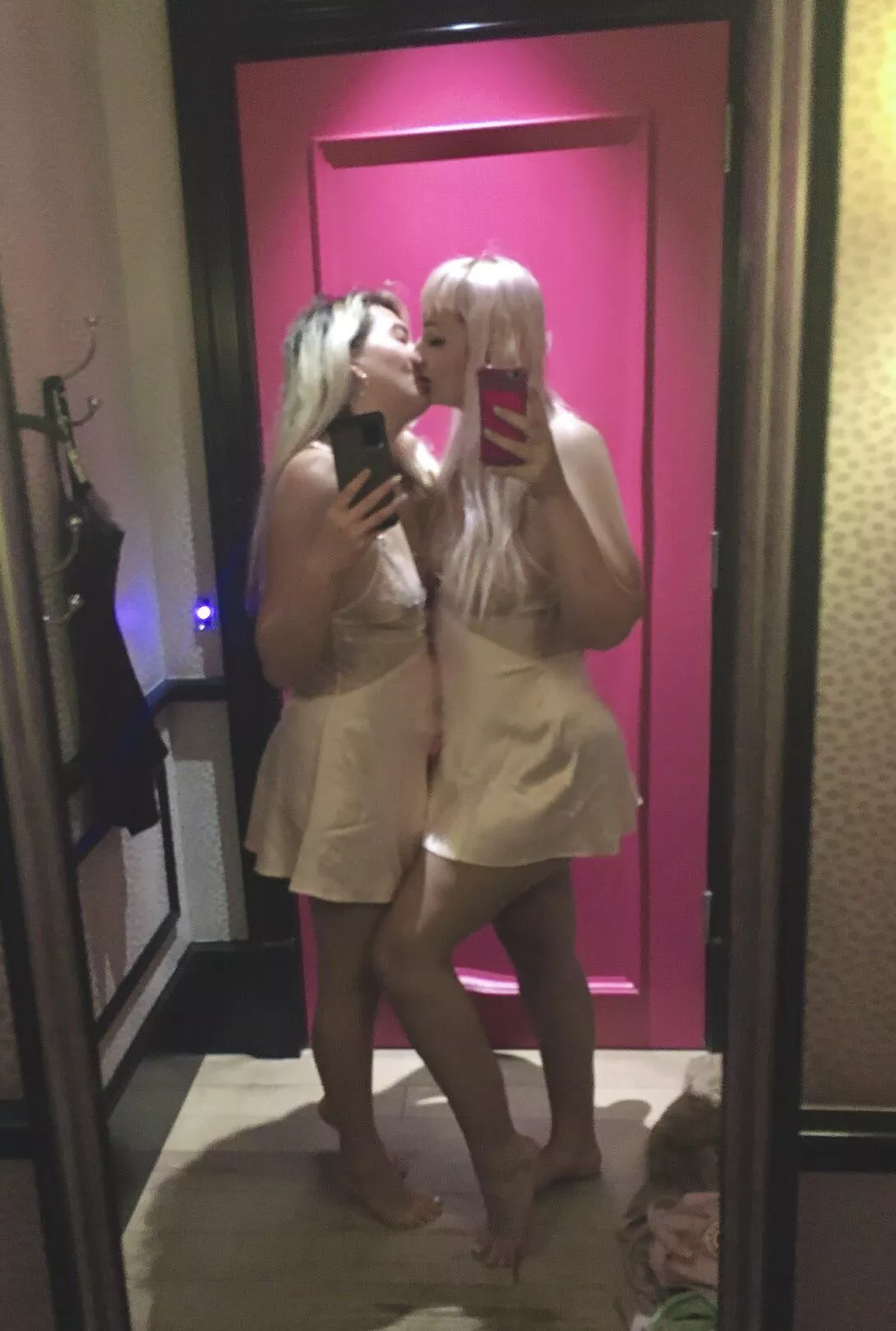 It was my BFFs birthday on Tuesday so we went shopping to Victoria Secret. Got very drunk that night and woke up both naked in her bed. It was my BFFs birthday on Tuesday so we went shopping to Victoria Secret. Got very drunk that night and woke up both naked in her bed.