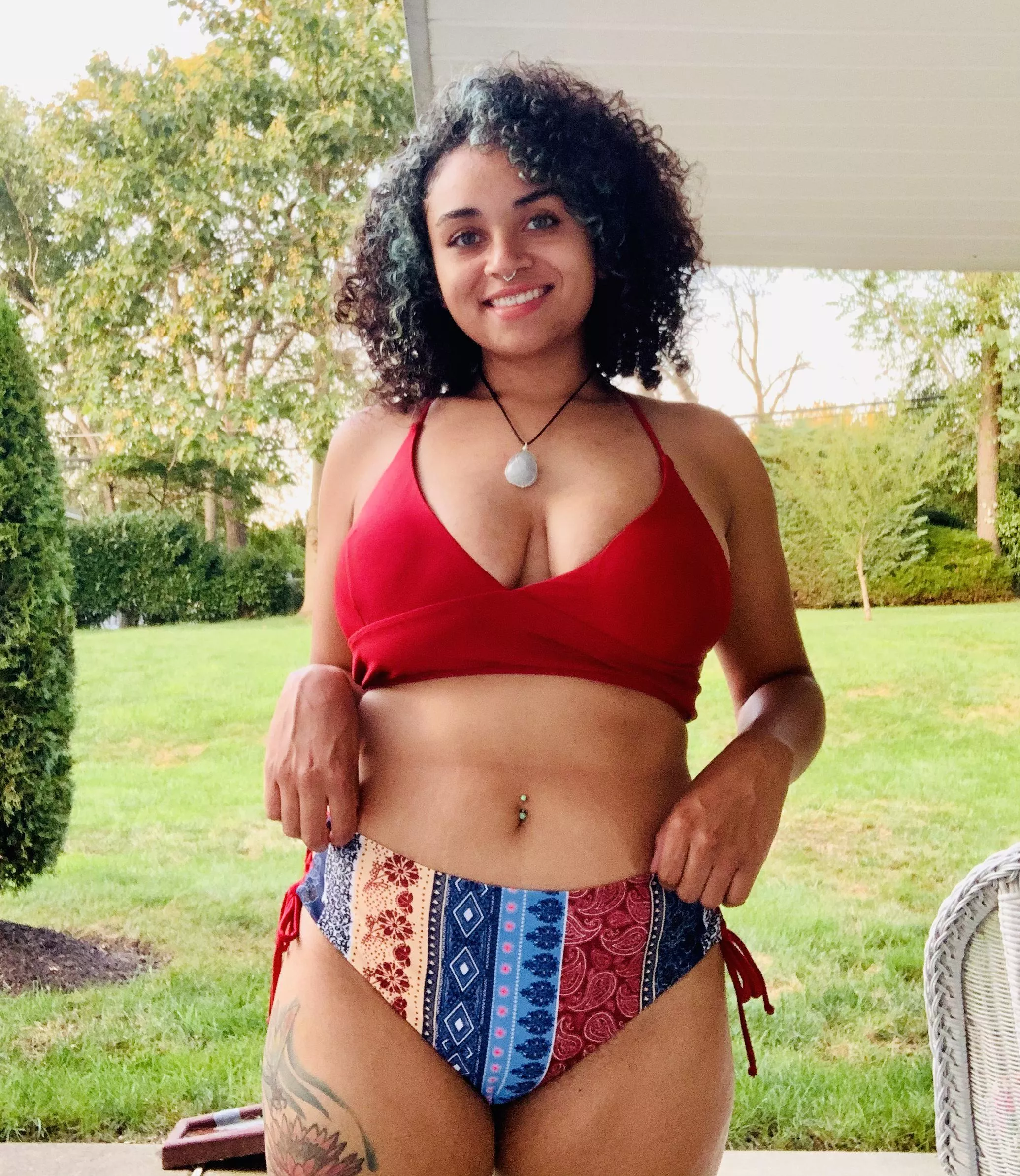 Italian x Guyanese x German x West African