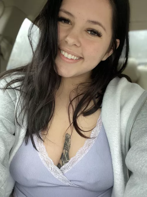 it’s 22 degrees here today, but i still go braless🥰