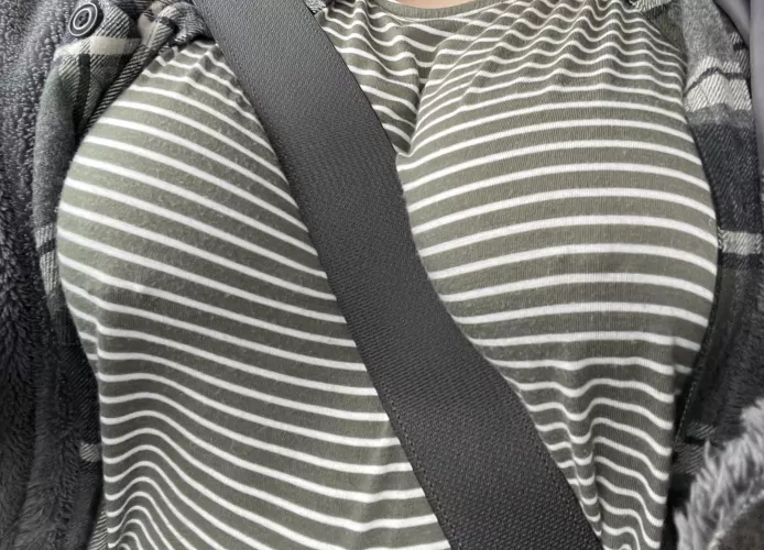 It’s a bit nipply out 😉