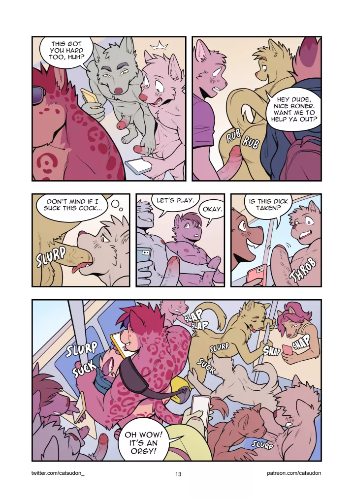 It's a Good Day to Go to the Nude Beach, Page 13 (Catsudon)